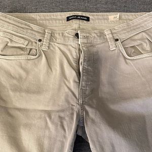 Men’s Mavi Jake jeans, light tan 36x32